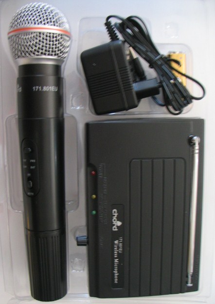 Bezdrátový VHF mikrofonní systém