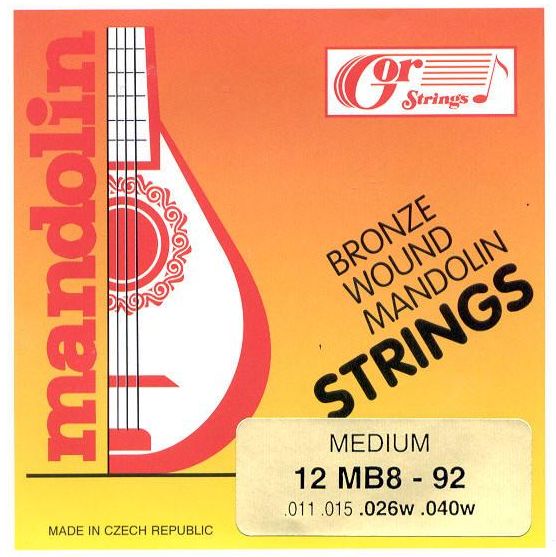 Struny Gorstrings na mandolínu 011-040w