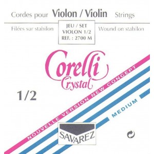 Corelli struny pro housle Crystal pro 3/4 housle