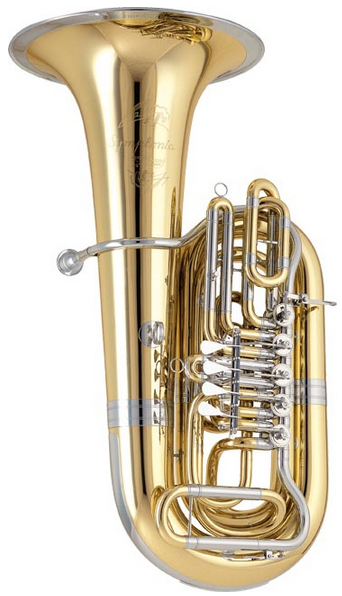 V. F. Červený B tuba CBB 686-5B-0