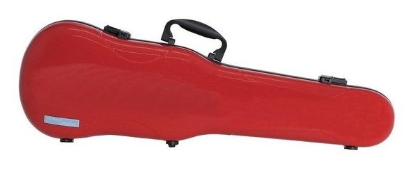 Gewa tvarované pouzdro pro housle Air 1.7, červená - vysoký lesk