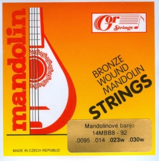 Gorstrings sada strun na mandolínu (.0095 - .036w)