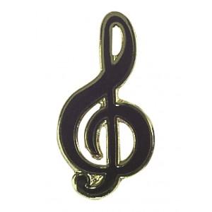 Odznak s jehlicí - houslový klíč