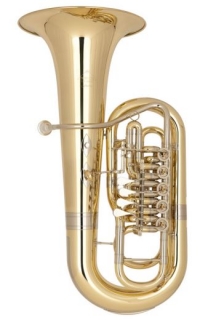 Miraphone, F tuba F 281B "Firebird", 5 ventilů