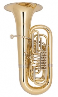  Miraphone, B tuba B 282A, 4 ventily