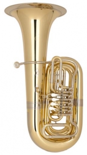  Miraphone, B tuba B 86A, 4 ventily