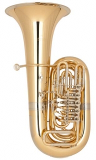 Miraphone, B tuba  B 87B, 5 ventilů