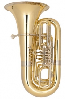 Miraphone, B tuba B 91A, 4 ventily
