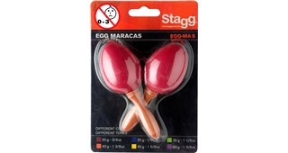 Stagg maracas vajíčka EGG-MA S/RD