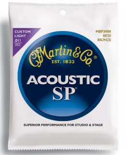 Struny kovové pro akustickou kytaru Martin MSP 3050