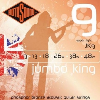 Struny ROTOSOUND Jumbo King JK 9 Super Light