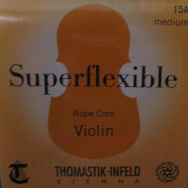 Struny houslové (4/4) zn.Thomastik-SUPERFLEXIBLE, 15 A medium