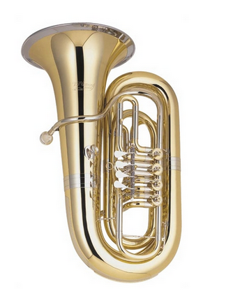 V. F. Červený B tuba CBB 603-4R PIGGY