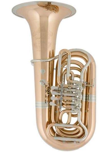 V. F. Červený B tuba CBB 786-4RB