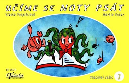Učíme se noty psát - pracovní sešit 2