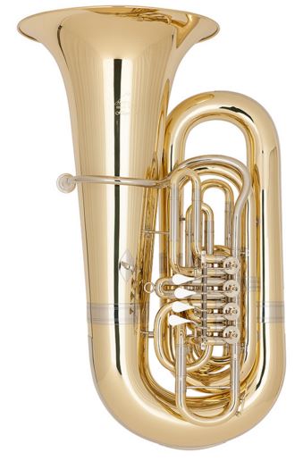 Miraphone, B tuba B 497A "Hagen", 4 ventily