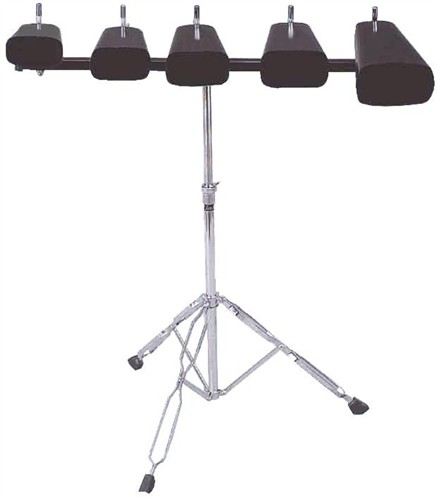 Cowbell set (set kravských zvonů) se stojanem