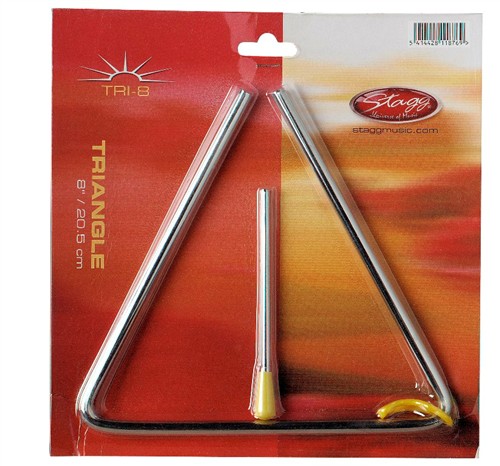 Stagg triangl 8" (20,5 cm) TRI-8