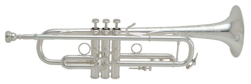 B trubka Vincent Bach LR 190-43B Stradivarius, stříbrná
