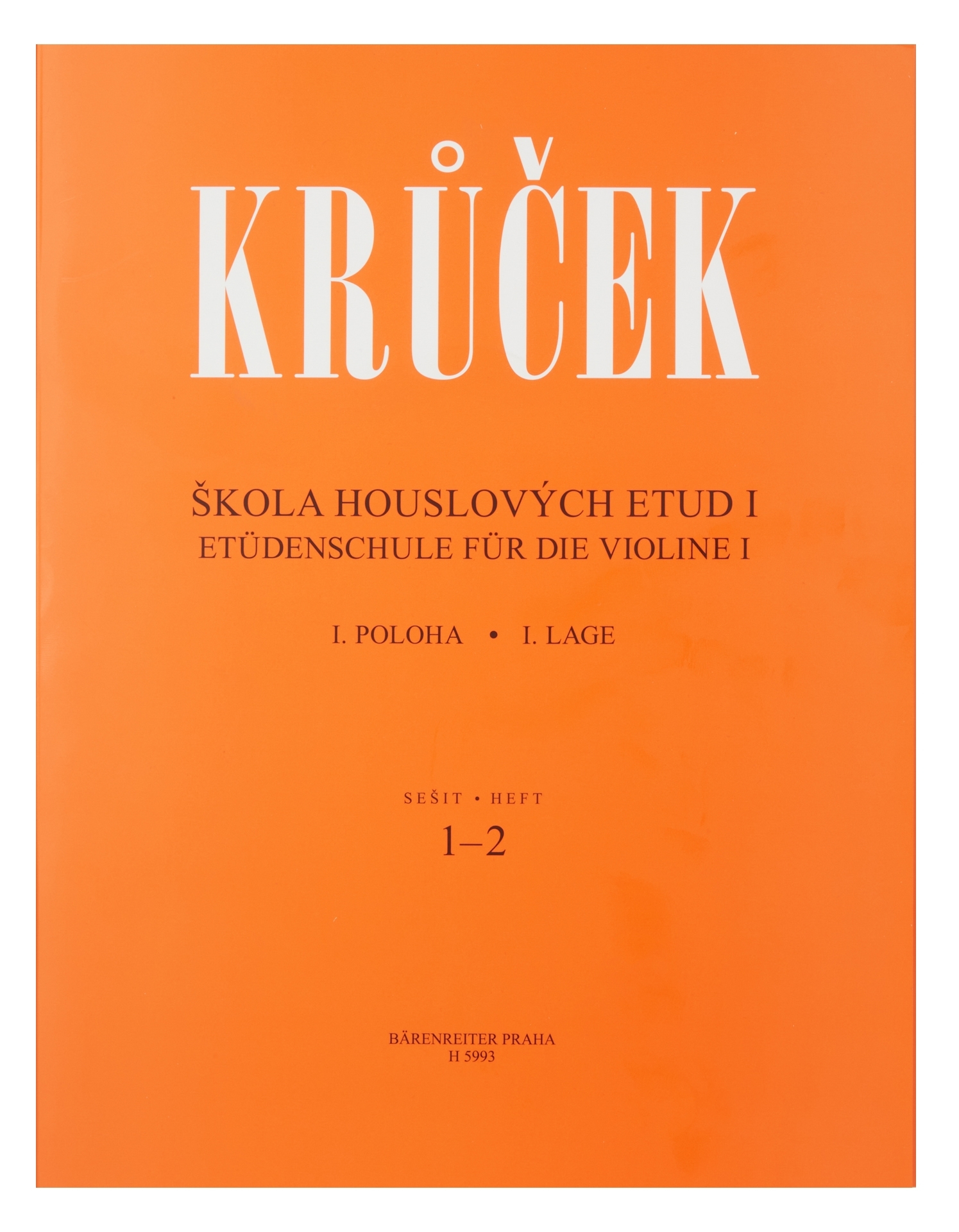 Škola houslových etud I