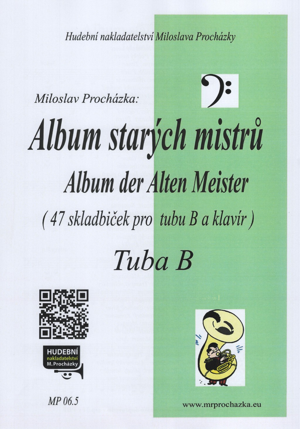 Album starých mistrů. 47 skladeb pro tubu B a klavír