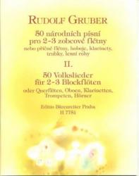 Rudolf Gruber: 50 národních písní II. díl