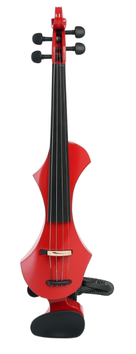 Gewa elektrické housle Novita, barva červená