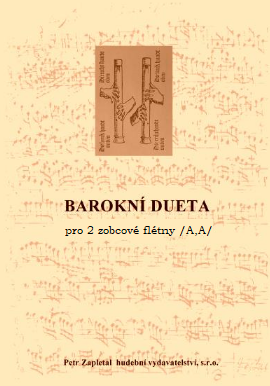 Barokní dueta pro 2 zobcové flétny