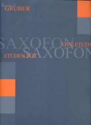 Rudolf Gruber: Saxofonové etudy